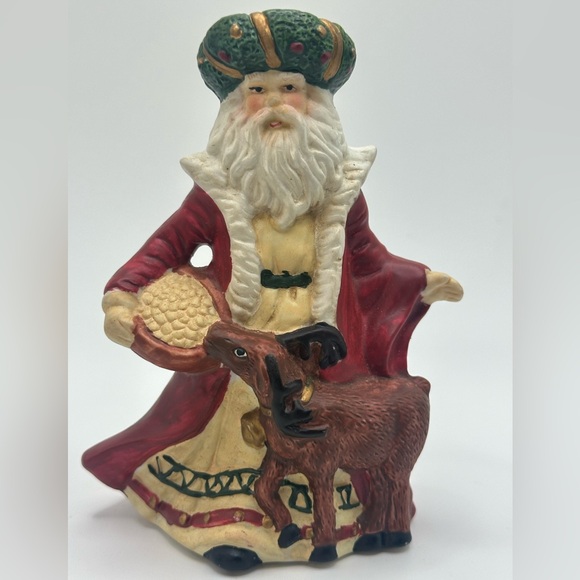Midwest of Cannon Falls Ceramic Santa Claus Figurine Christmas Decor - Picture 1 of 2